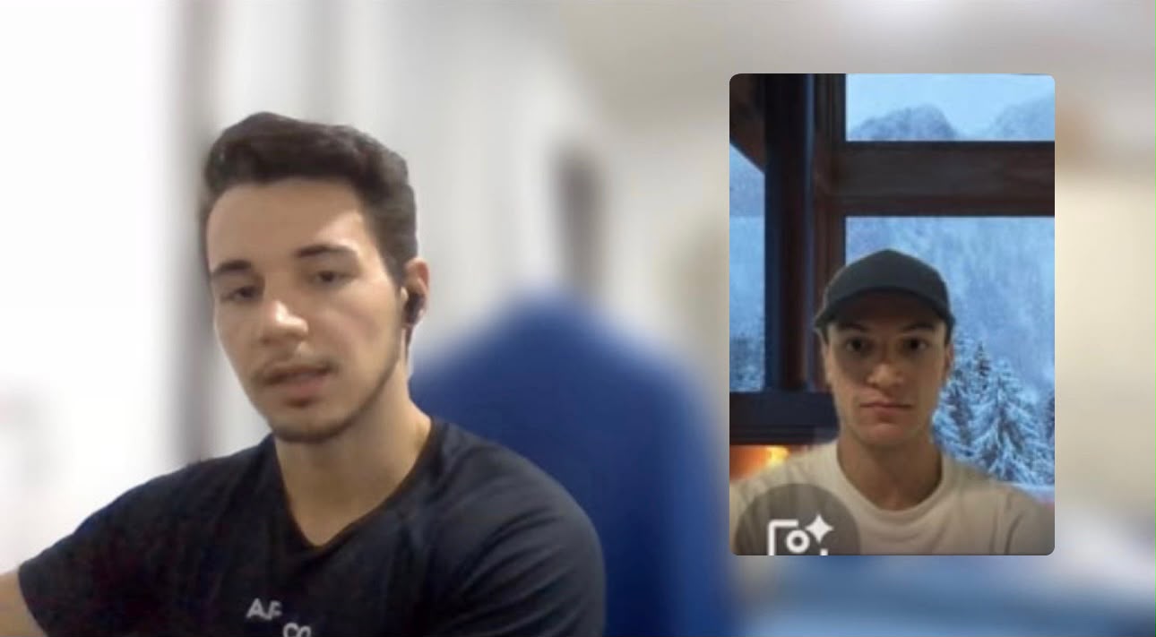 Acompanhamento individual ao vivo com o Arthur